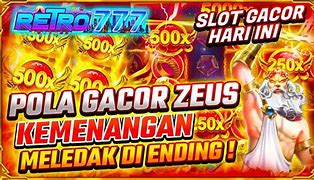 Info Slot Gacor Hari Ini Panglima Zeus 4D Login Twitter